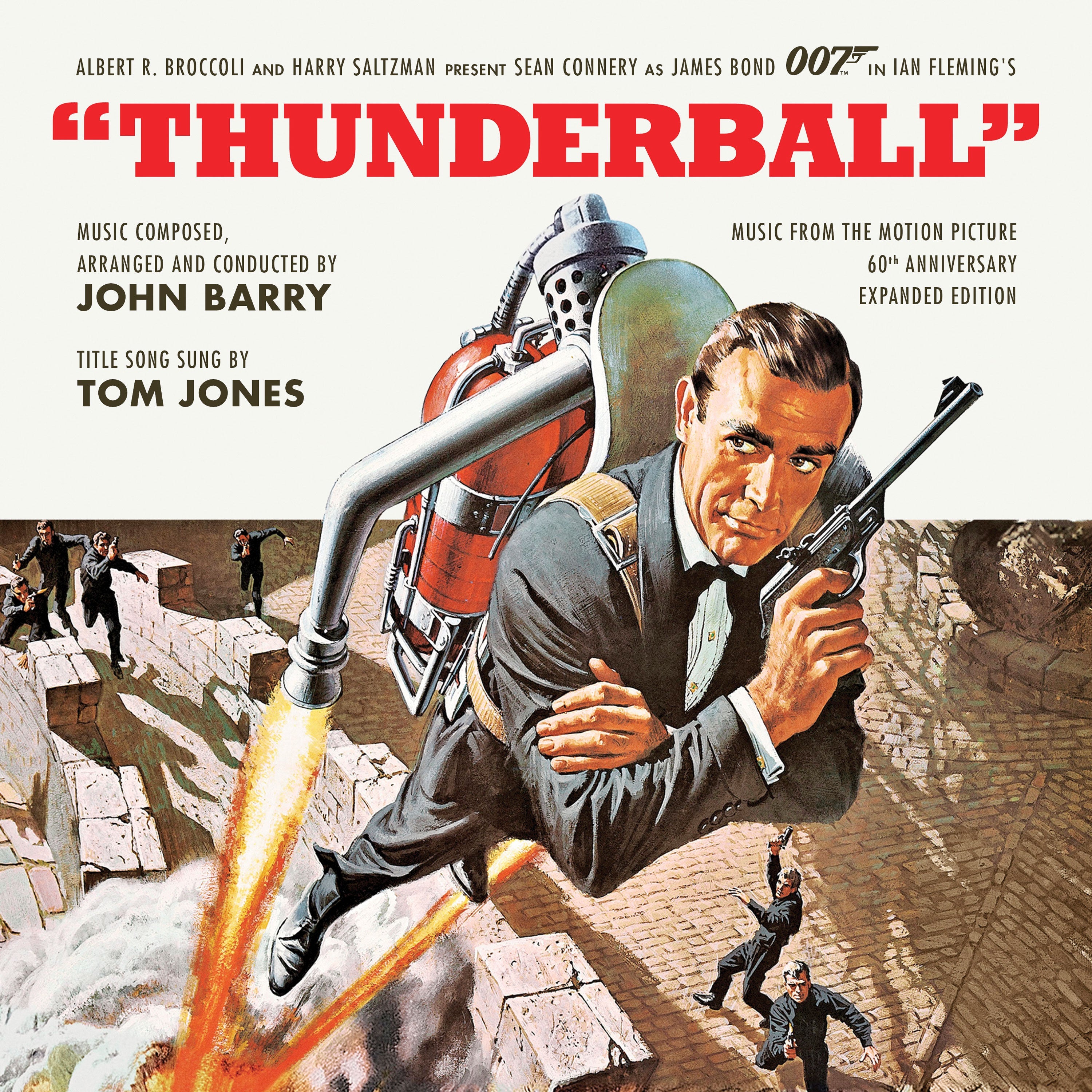 James Bond Thunderball Soundtrack Double CD Set - 60th Anniversary Expanded Remastered Edition