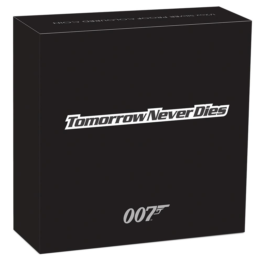 James Bond Tomorrow Never Dies 1/2 oz Silver Proof Coin - By The Perth Mint
