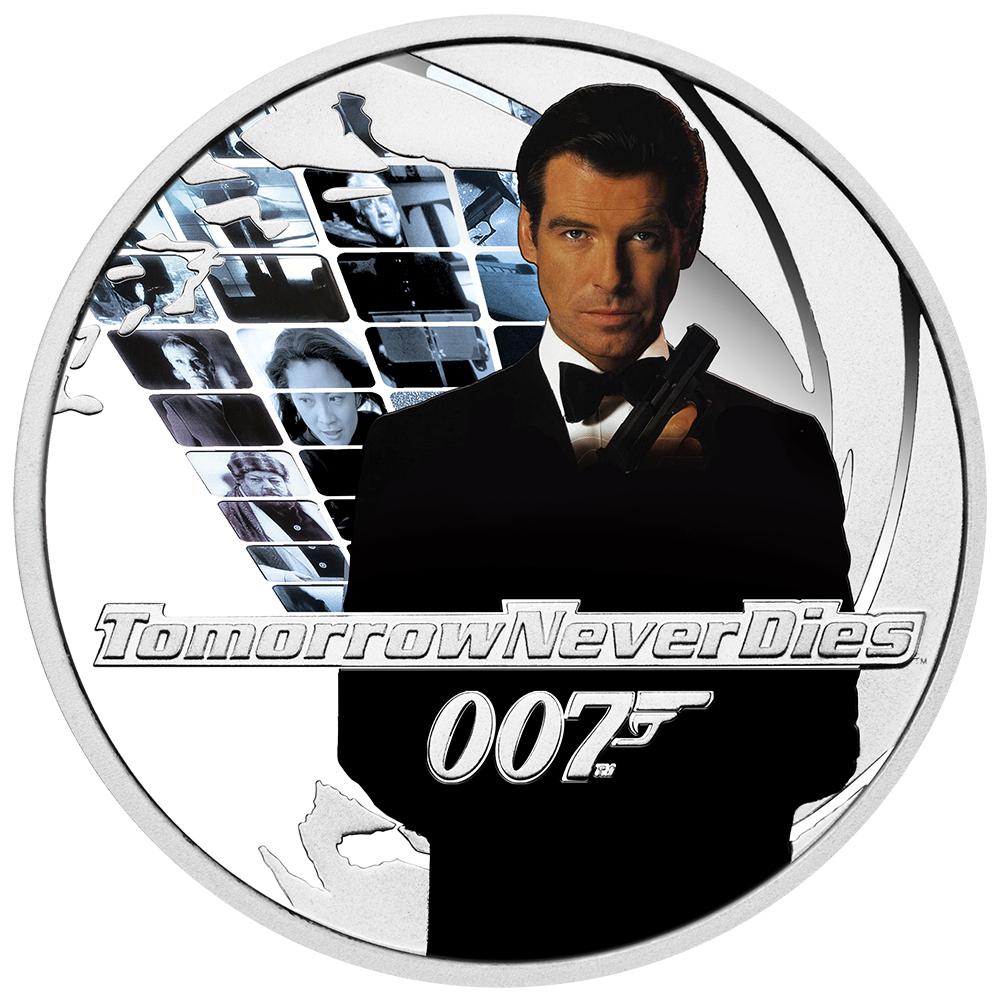 James Bond Tomorrow Never Dies 1/2 oz Silver Proof Coin - By The Perth Mint