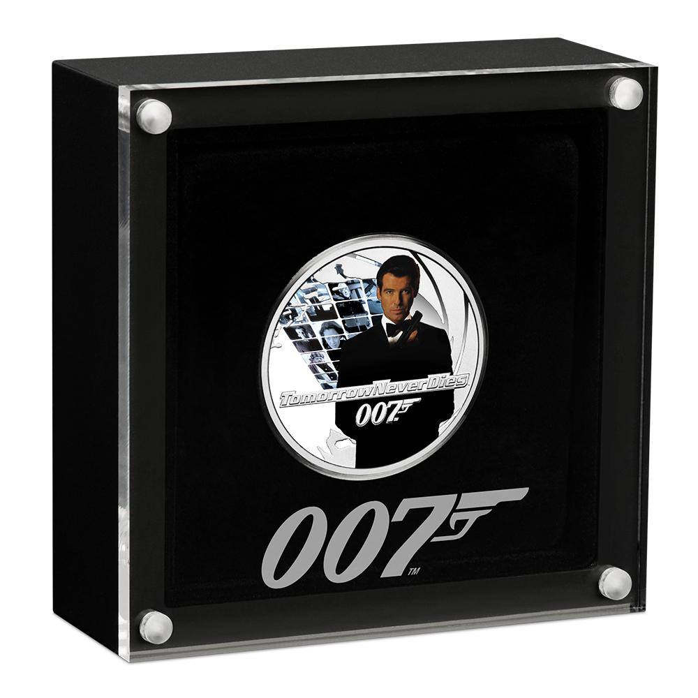 James Bond Tomorrow Never Dies 1/2 oz Silver Proof Coin - By The Perth Mint