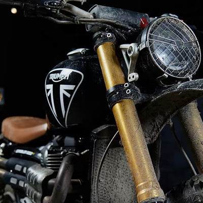 James Bond Triumph Scrambler 1200XE Model Bike - By Corgi