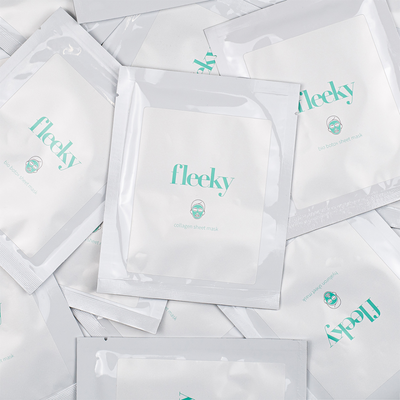 Fleeky Hyaloron Sheet Mask & Dermaroller