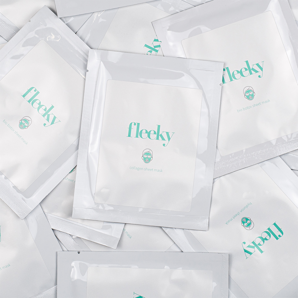 Fleeky Biobotox Sheet Mask & Dermaroller