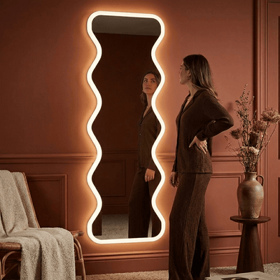 Lana Wavy Full Length Mirror 160 x 50cm