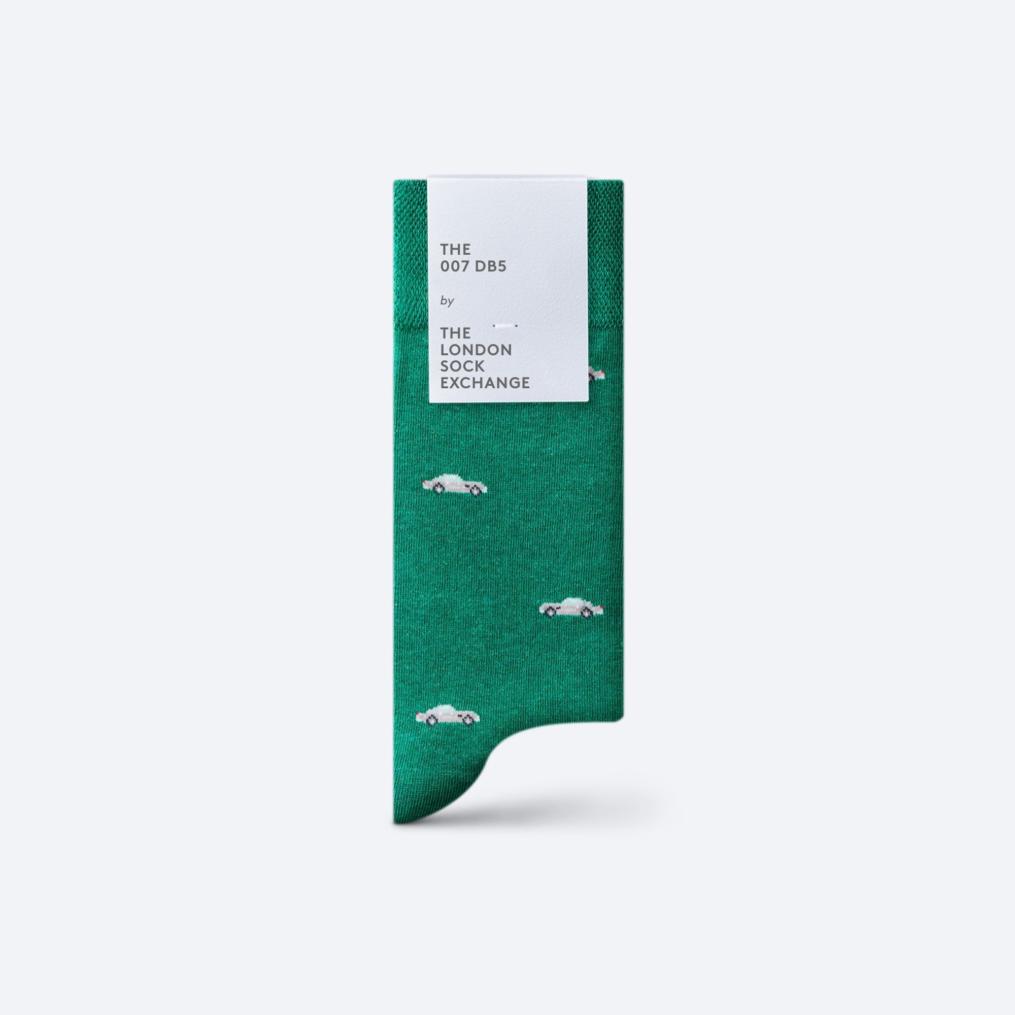 "The Green 007 DB5" James Bond Socks - By The London Sock Exchange