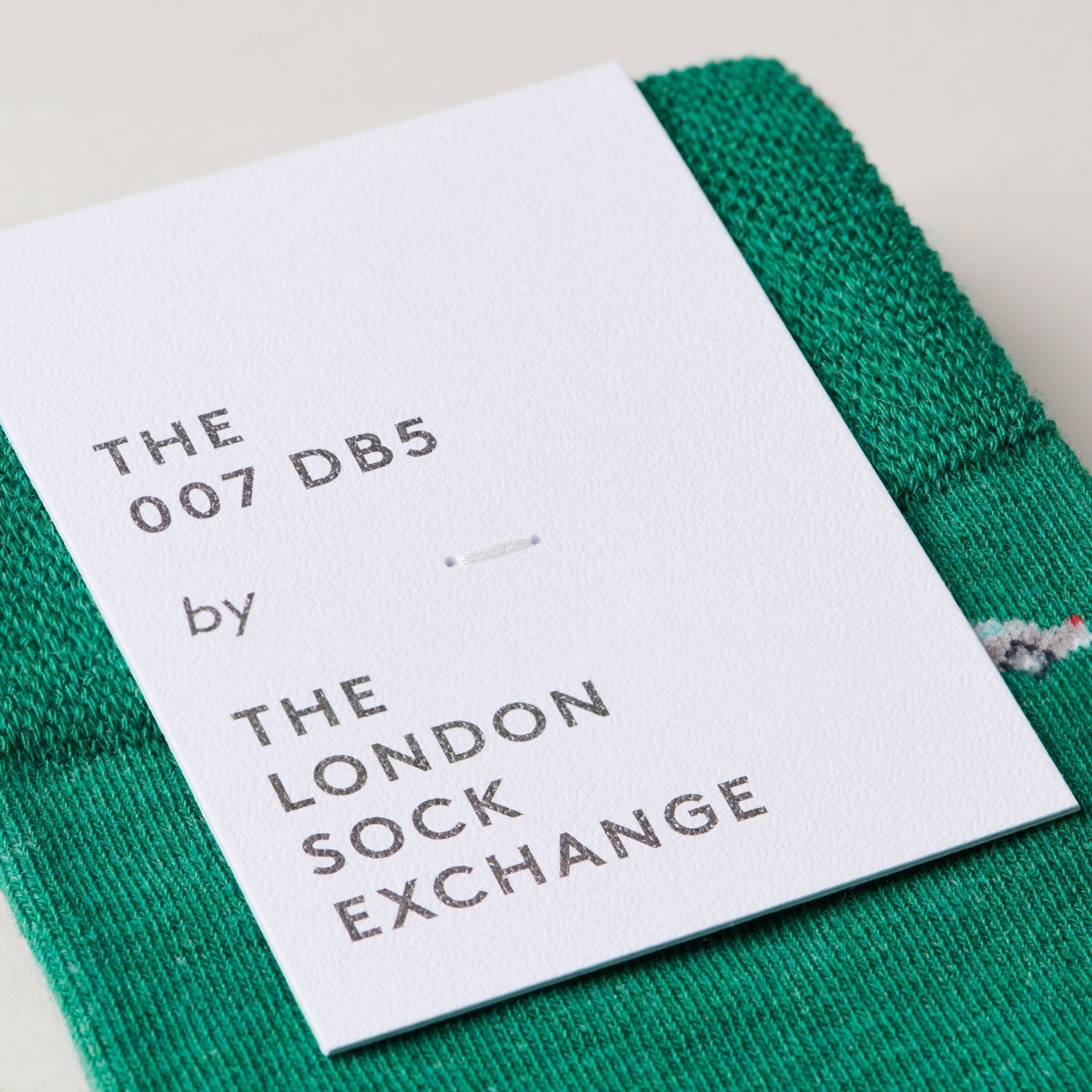 "The Green 007 DB5" James Bond Socks - By The London Sock Exchange