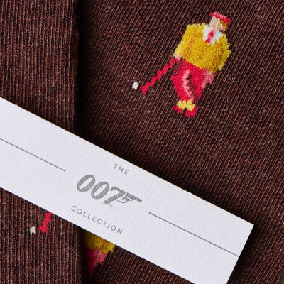 "The Auric" James Bond Socks - Goldfinger Edition - By The London Sock Exchange