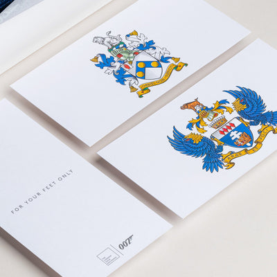 James Bond Two Sock Giftbox - Heraldry Edition - By The London Sock Exchange