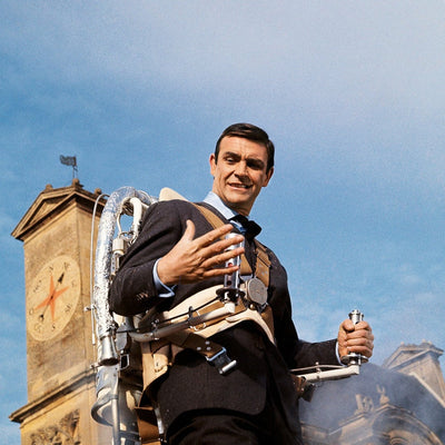 "The Jetpack" James Bond Socks - By The London Sock Exchange
