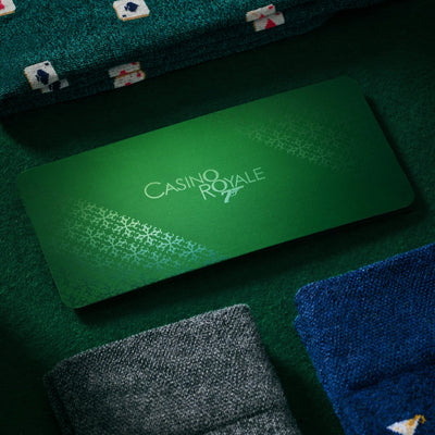 James Bond Three Sock Gift Box - Casino Royale Edition - By The London Sock Exchange