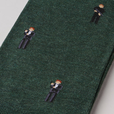 "The 006 & 007" James Bond Socks - GoldenEye Edition - By The London Sock Exchange