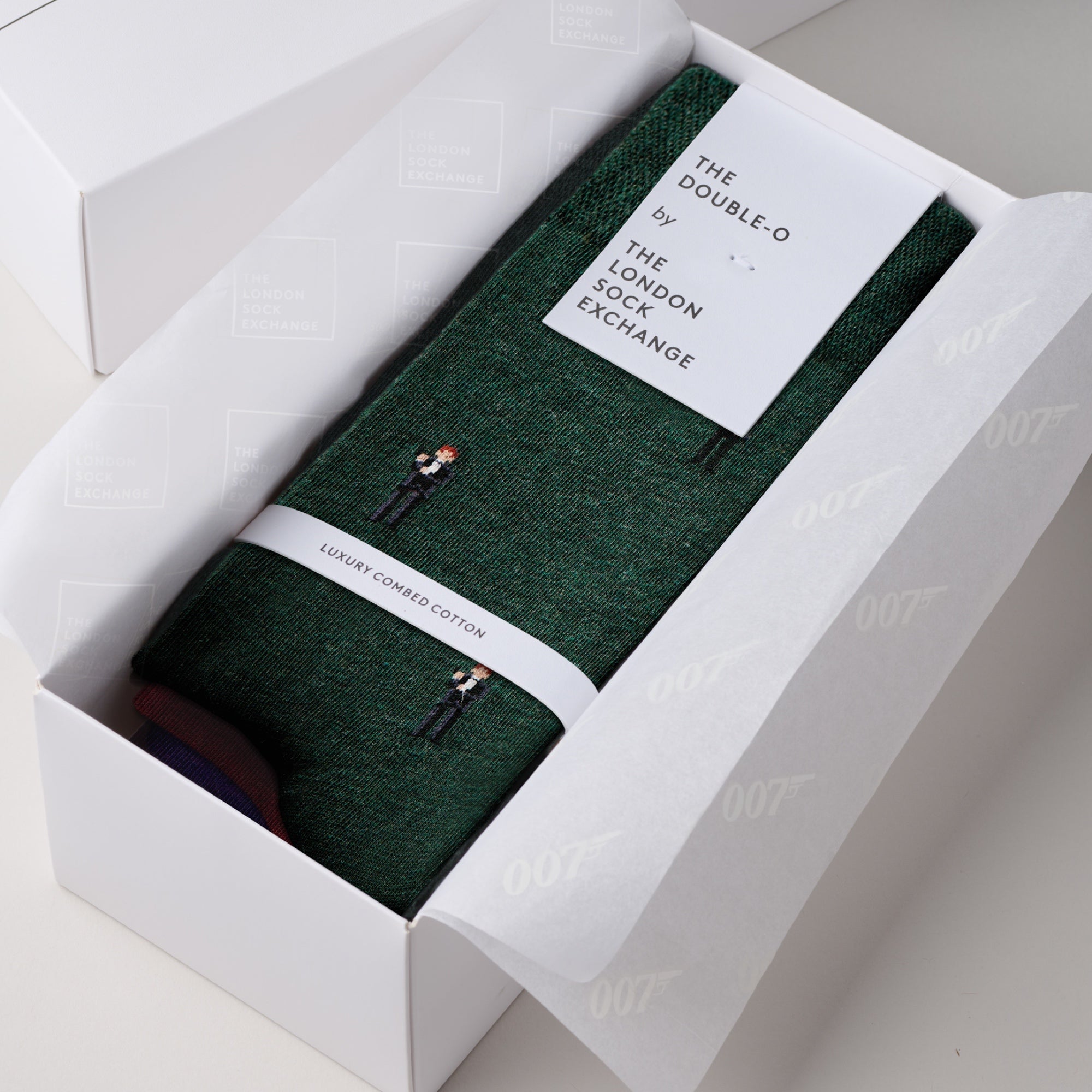 James Bond Four Sock Giftbox - GoldenEye Edition - By The London Sock Exchange