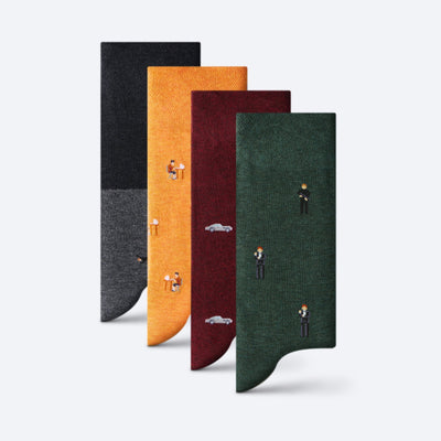 James Bond Four Sock Giftbox - GoldenEye Edition - By The London Sock Exchange