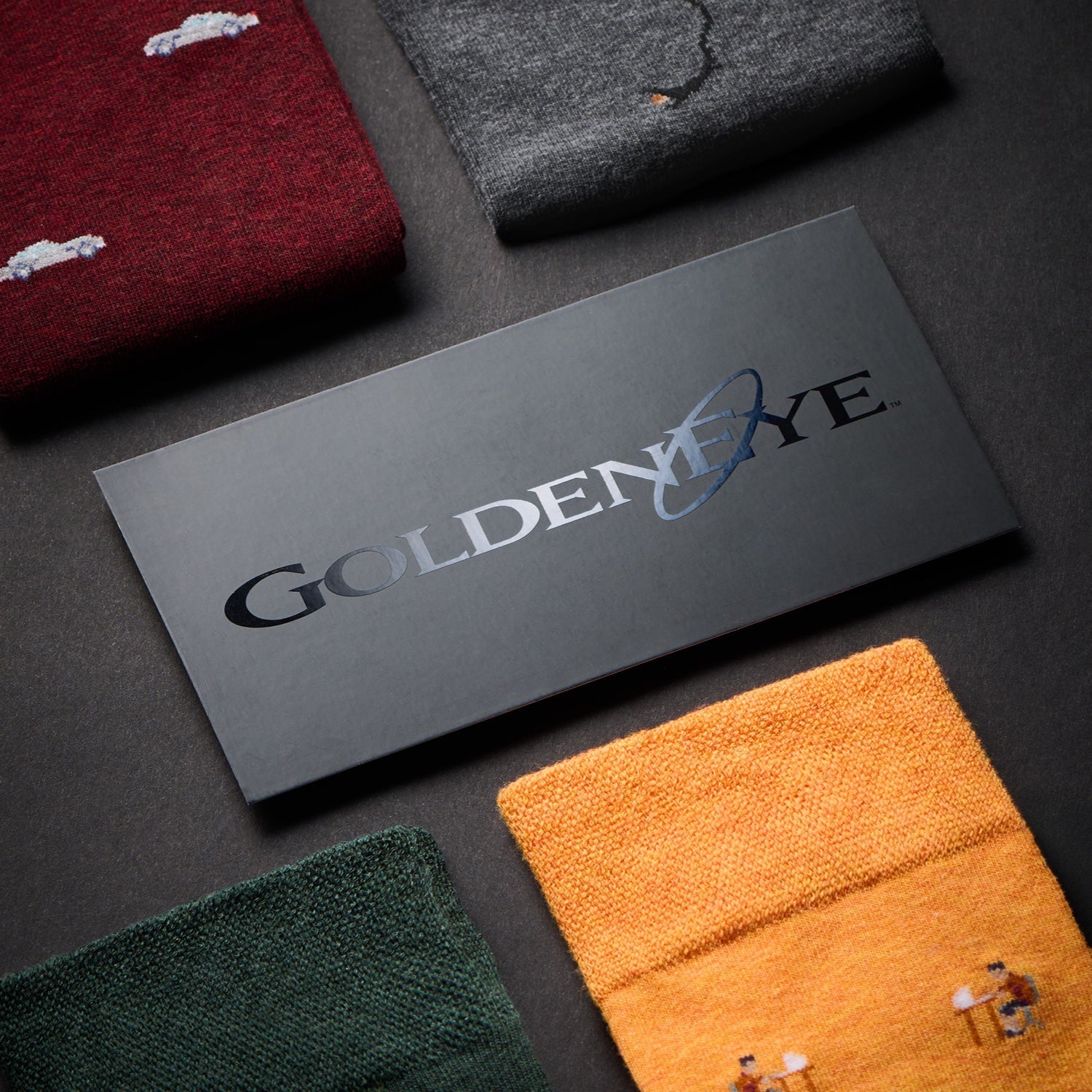 James Bond Four Sock Giftbox - GoldenEye Edition - By The London Sock Exchange