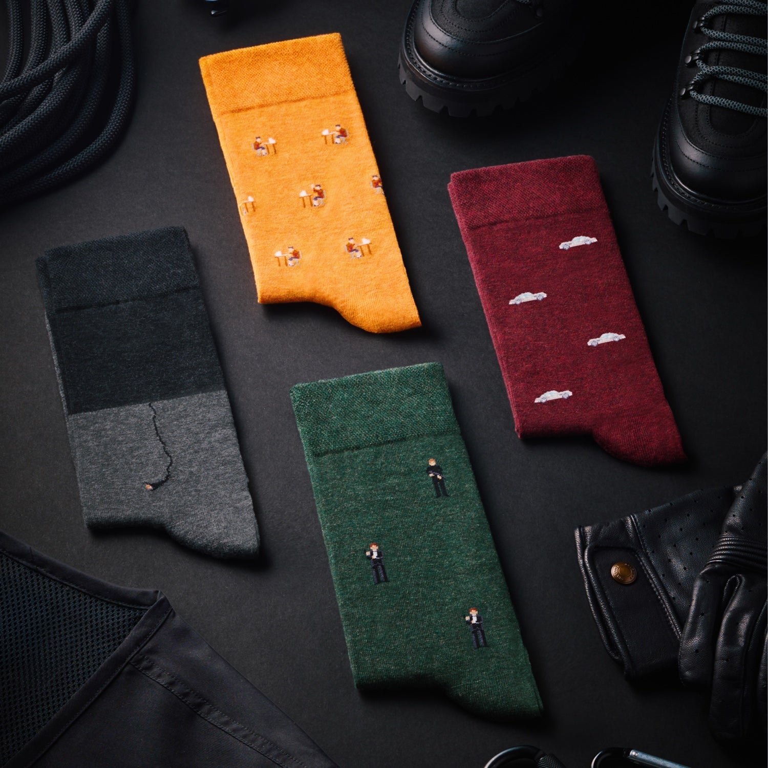James Bond Four Sock Giftbox - GoldenEye Edition - By The London Sock Exchange