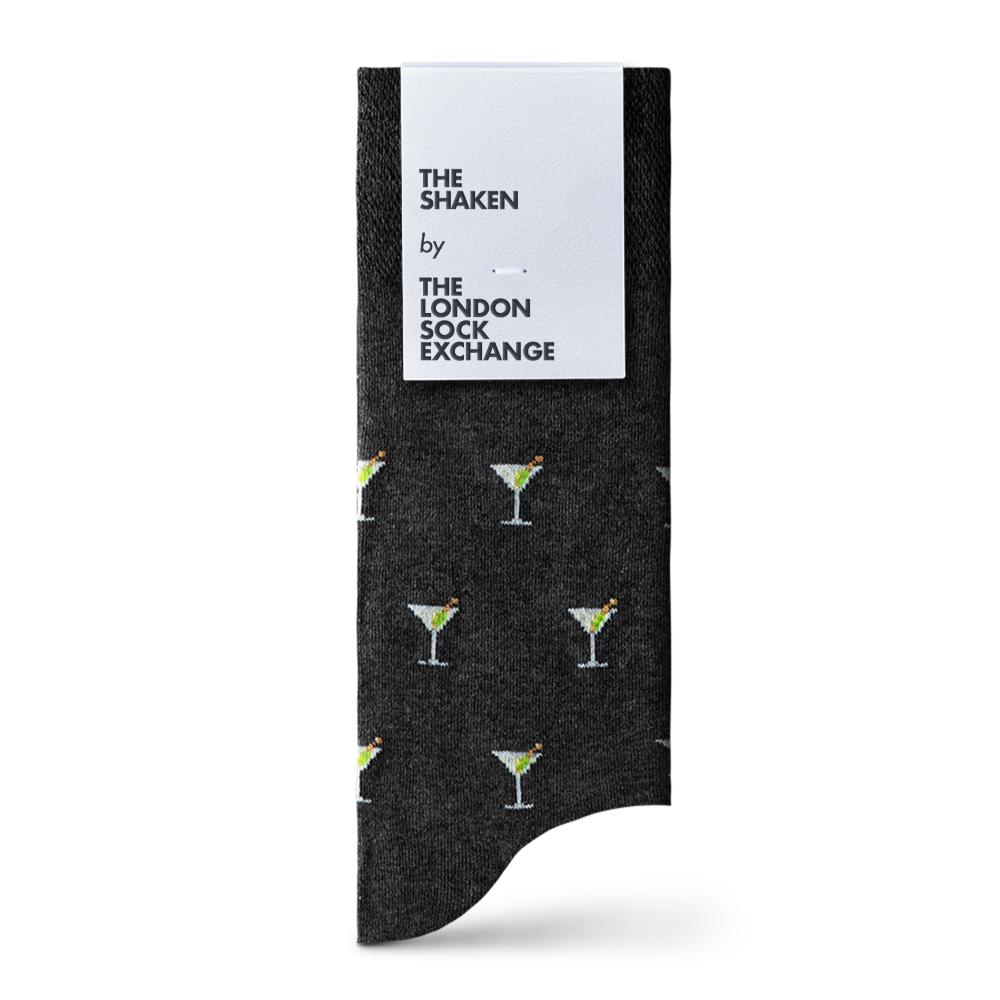 "The Shaken" James Bond Socks - By The London Sock Exchange