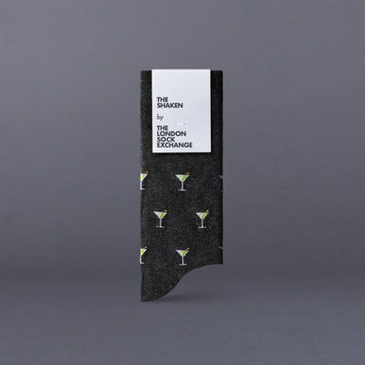 "The Shaken" James Bond Socks - By The London Sock Exchange