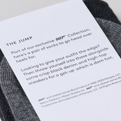 "The Jump" James Bond Socks - GoldenEye Anniversary Edition - By The London Sock Exchange