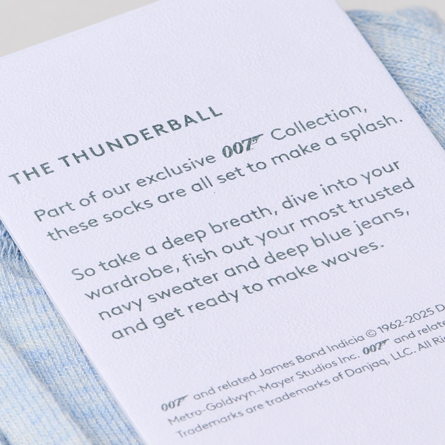 "The Thunderball" James Bond Socks - By The London Sock Exchange