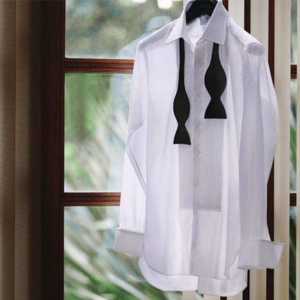 James Bond White Voile Dress Shirt - Die Another Day Edition - By Turnbull & Asser