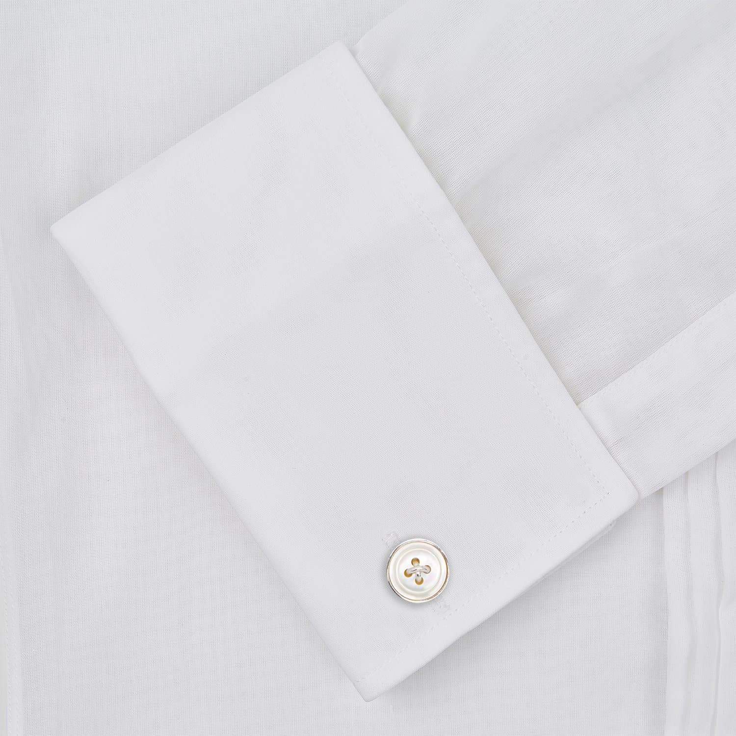 James Bond White Voile Dress Shirt - Die Another Day Edition - By Turnbull & Asser