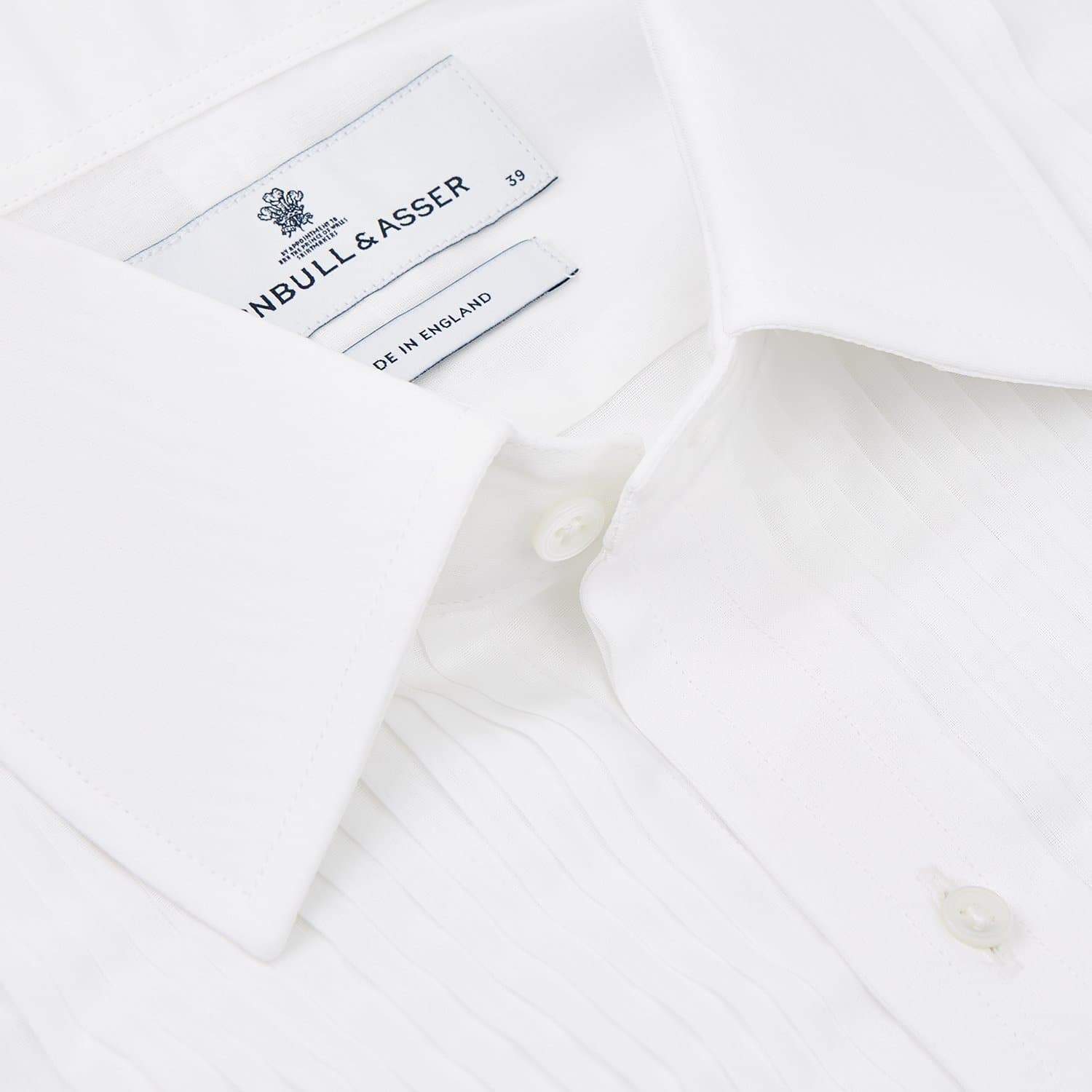 James Bond White Voile Dress Shirt - Die Another Day Edition - By Turnbull & Asser